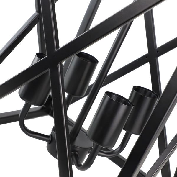 Industrial Metal Cage Chandelier