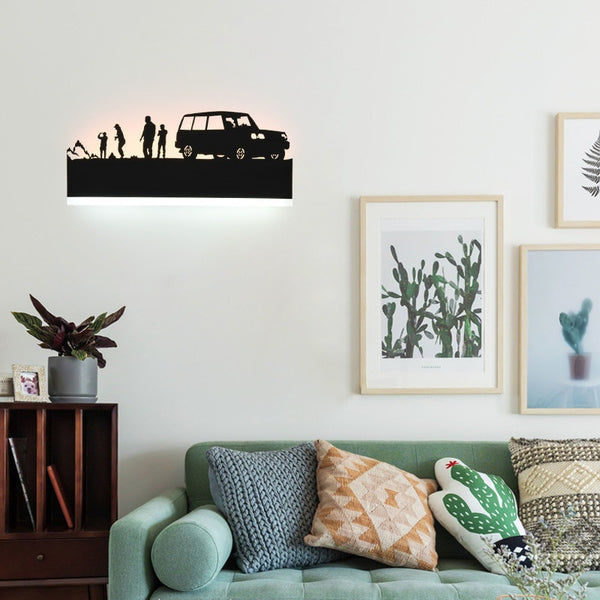 Modern Forest Setting Lamp