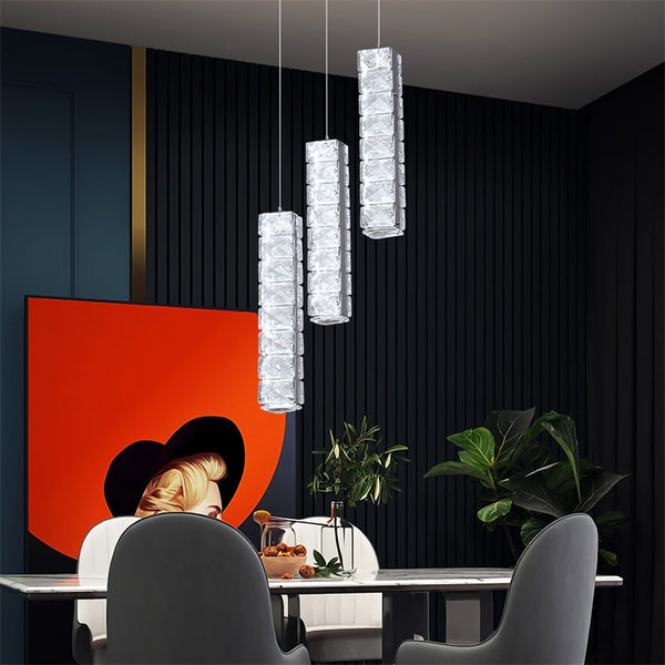 Hanging Crystal Lamp
