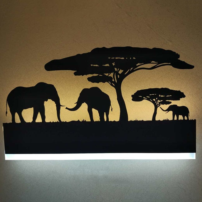 Modern Forest Setting Lamp