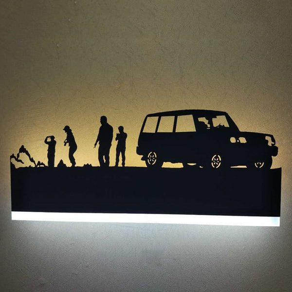 Modern Forest Setting Lamp