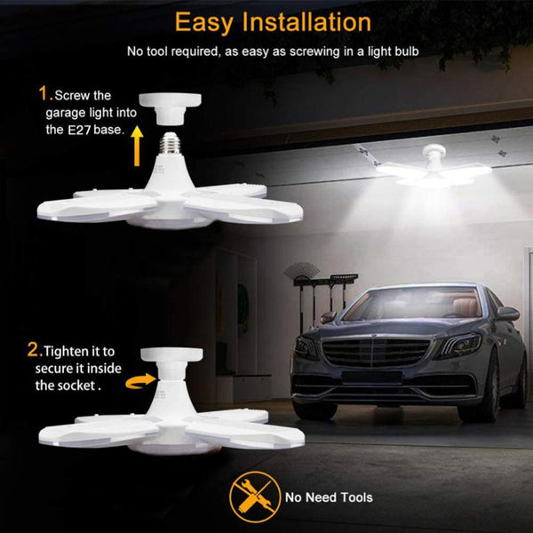 38W Deformable LED Light
