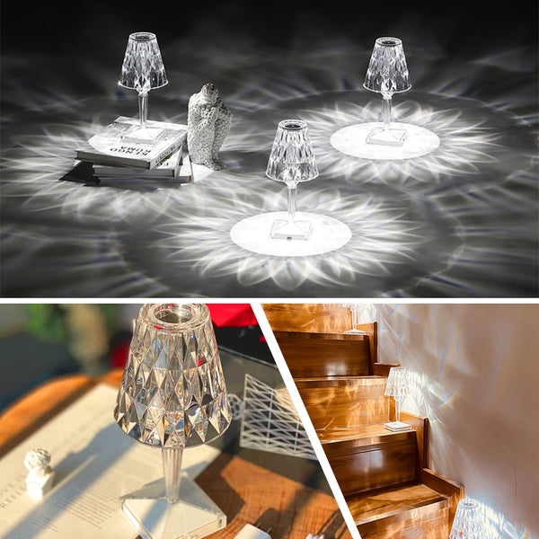 Acrylic Diamond-Like Table Lamp