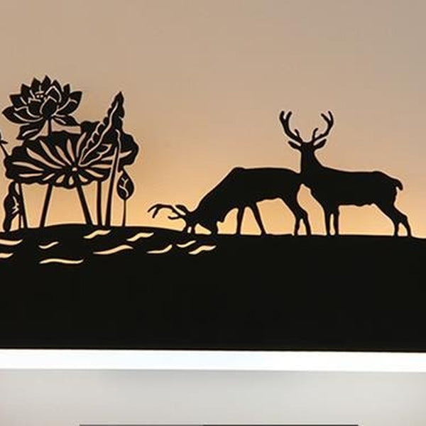 Modern Forest Setting Lamp