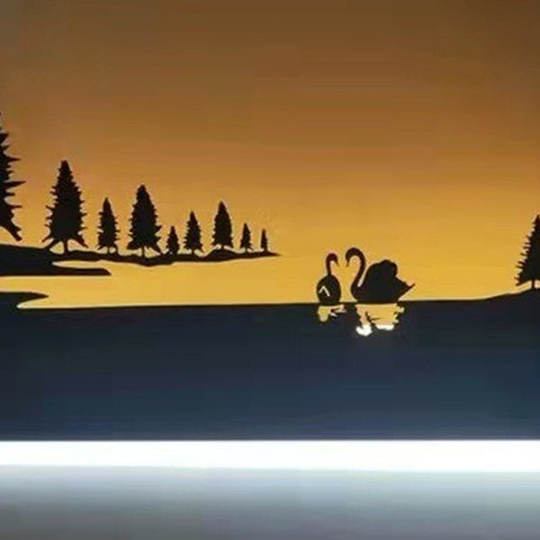 Modern Forest Setting Lamp