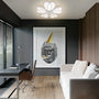 Flower Heart Shaped Chandelier