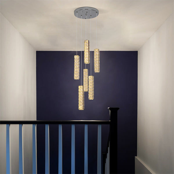 Hanging Crystal Lamp
