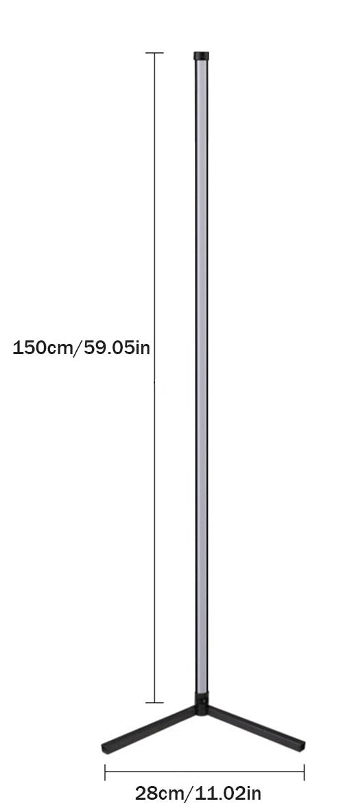 Bluetooth RGB Corner Floor Lamp