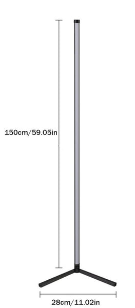 Bluetooth RGB Corner Floor Lamp