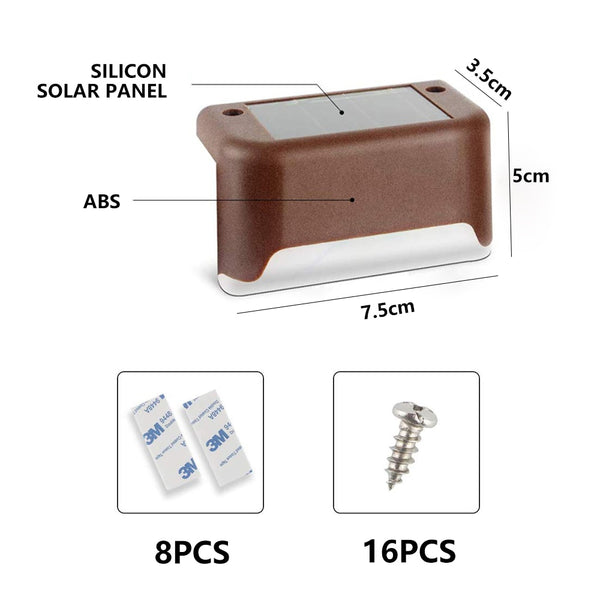 Waterproof Solar Fence Lamp