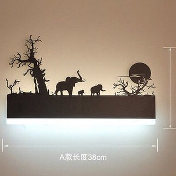 Modern Forest Setting Lamp