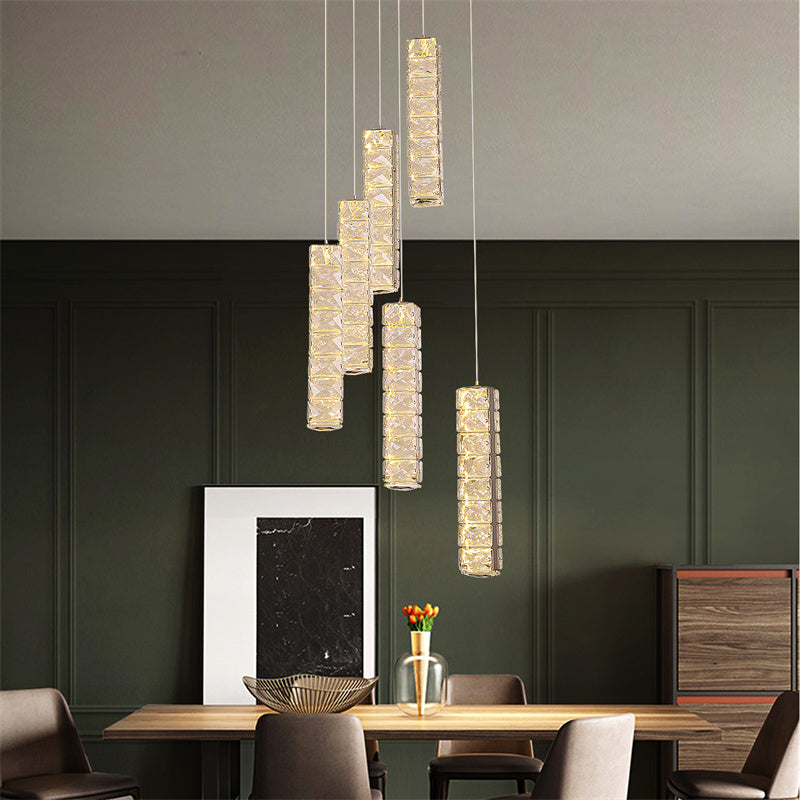 Hanging Crystal Lamp