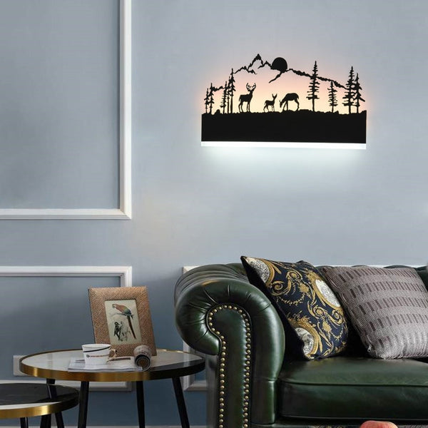 Modern Forest Setting Lamp
