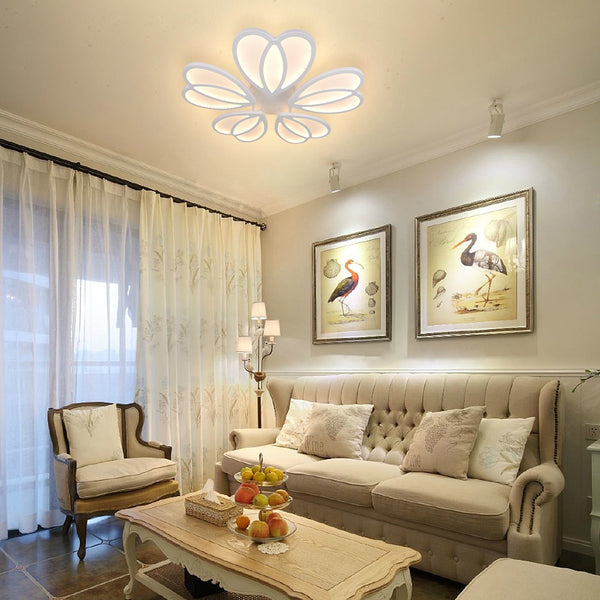 Flower Heart Shaped Chandelier