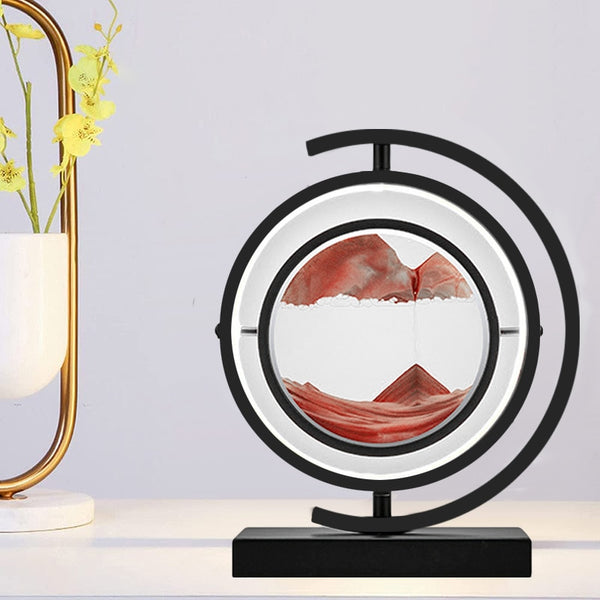 LED Quicksand Table Lamp